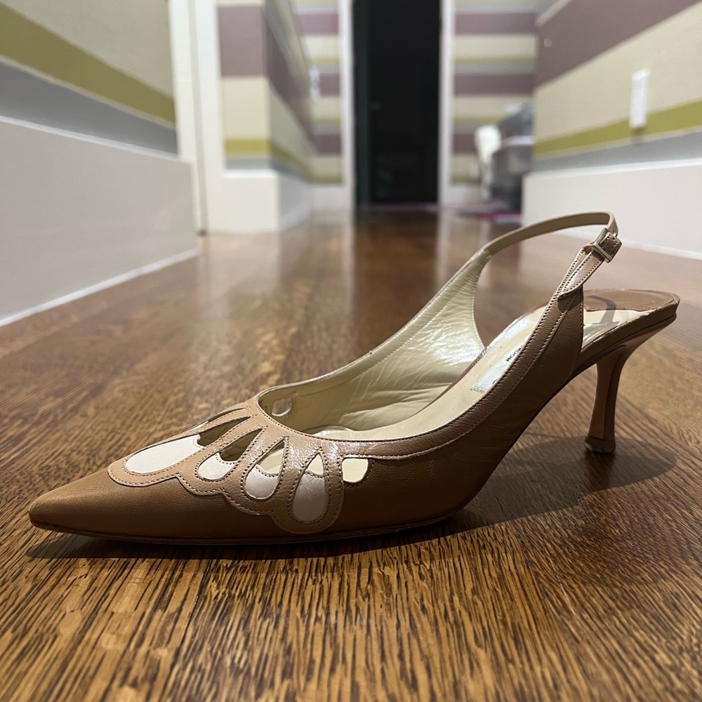 Jimmy Choo sling back heel